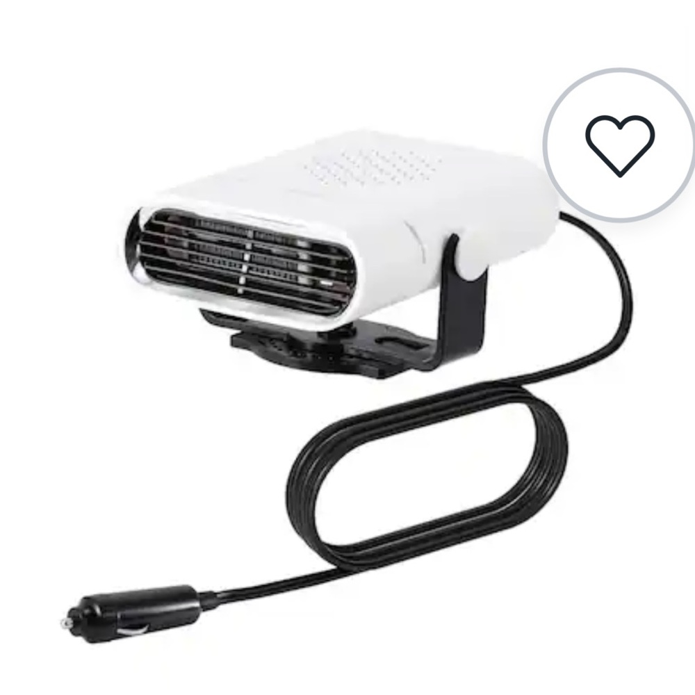 Portable White and Black